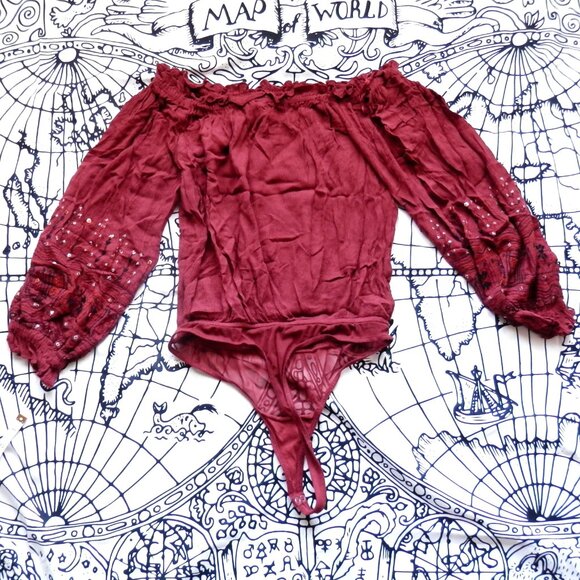 Free People || Bohemian Ella Bodysuit - Picture 9 of 11